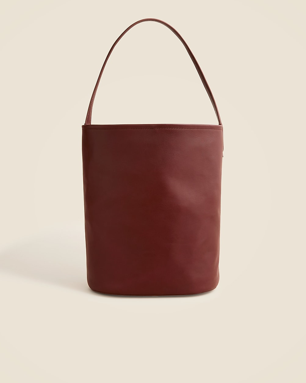 Berkeley big bucket bag in leather | J. Crew US