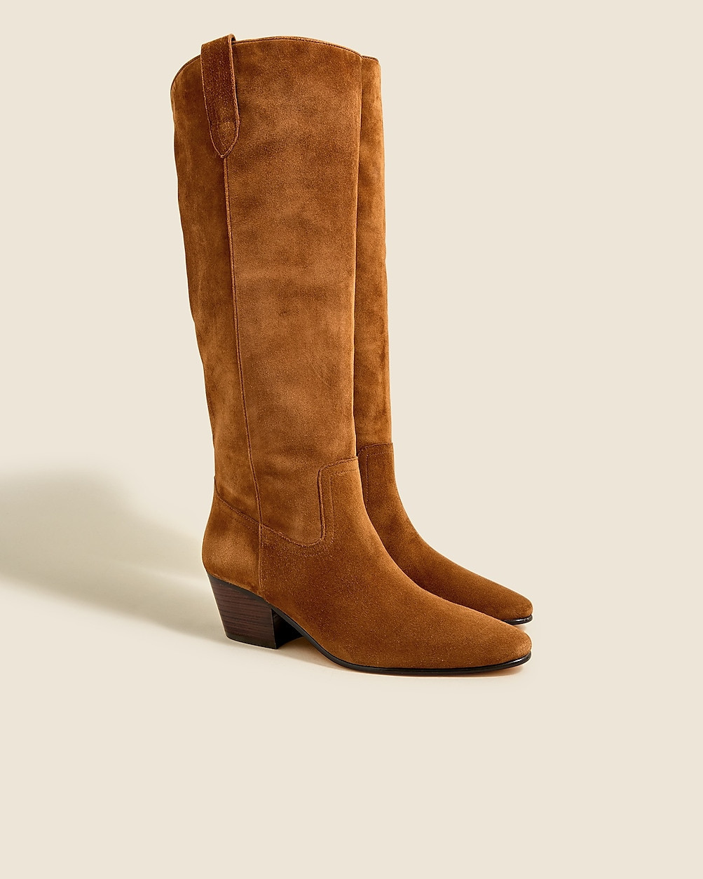 Piper knee-high boots in suede | J. Crew US