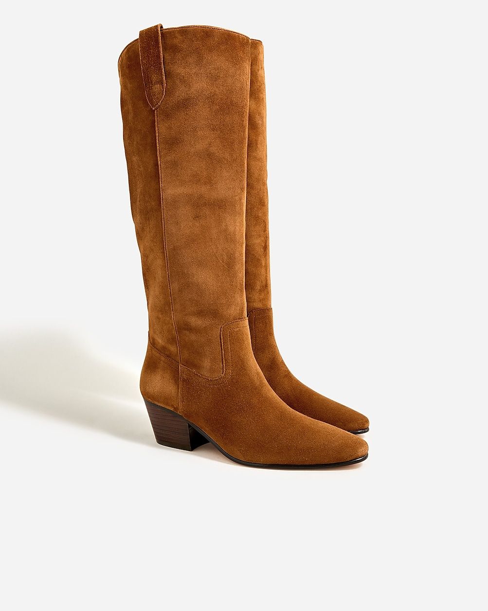Piper knee-high boots in suede | J.Crew US