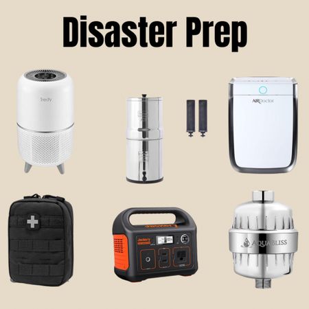 Disaster Prep Part One 

After the wake of the Ohio disaster, I wanted to share some things I found to help with protection and prep. Water, shower and air filters and more. 