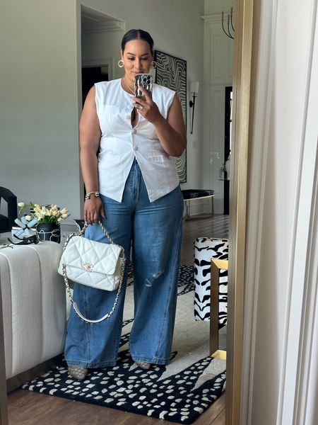 Loving this outfit from target from the future collective collection. This vest runs a tad small but oh so chic. 

#LTKFindsUnder50 #LTKPlusSize #LTKMidsize
