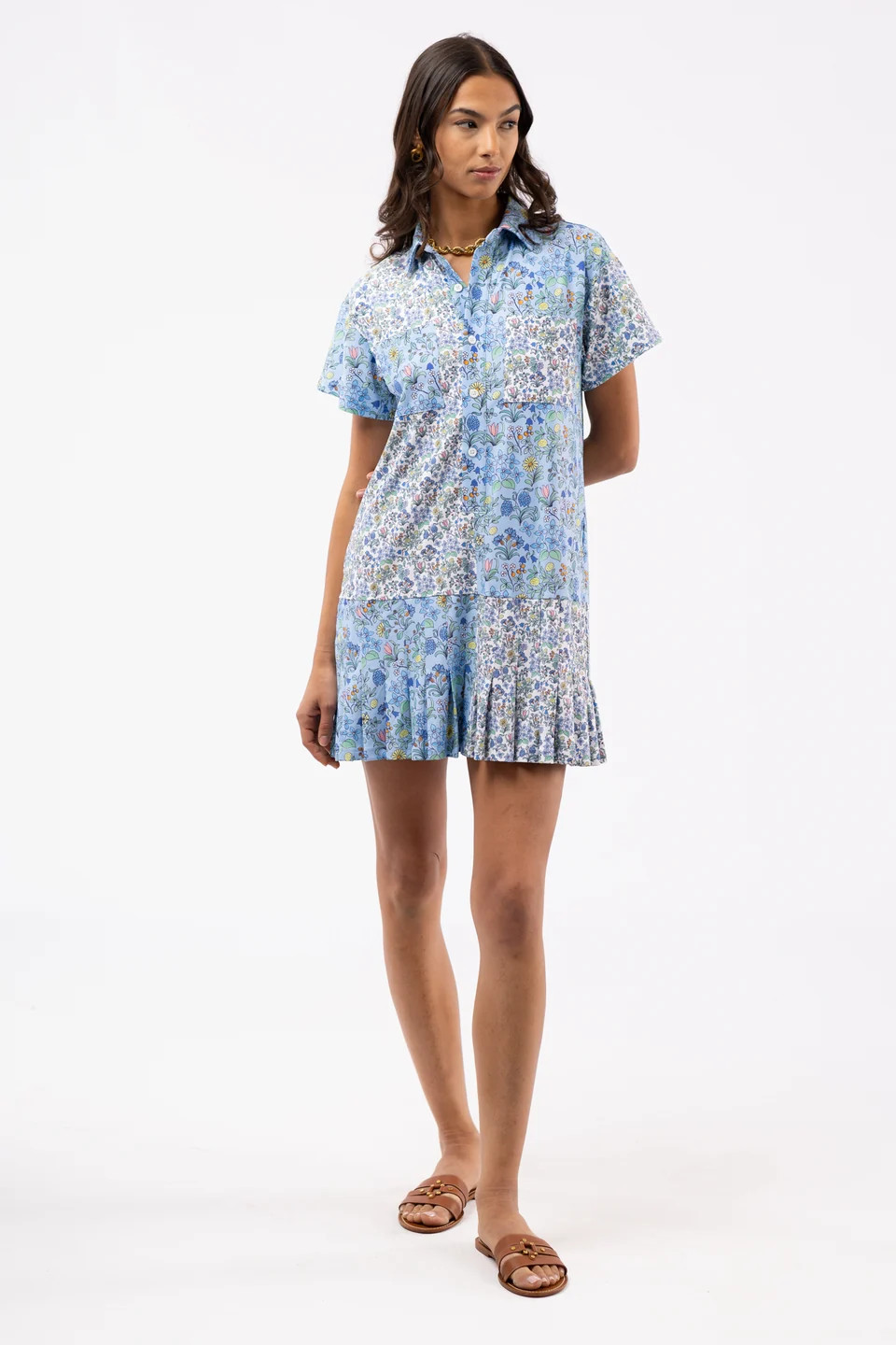 The Aspen Dress - Spring Sprig Multi | Smith and Quinn