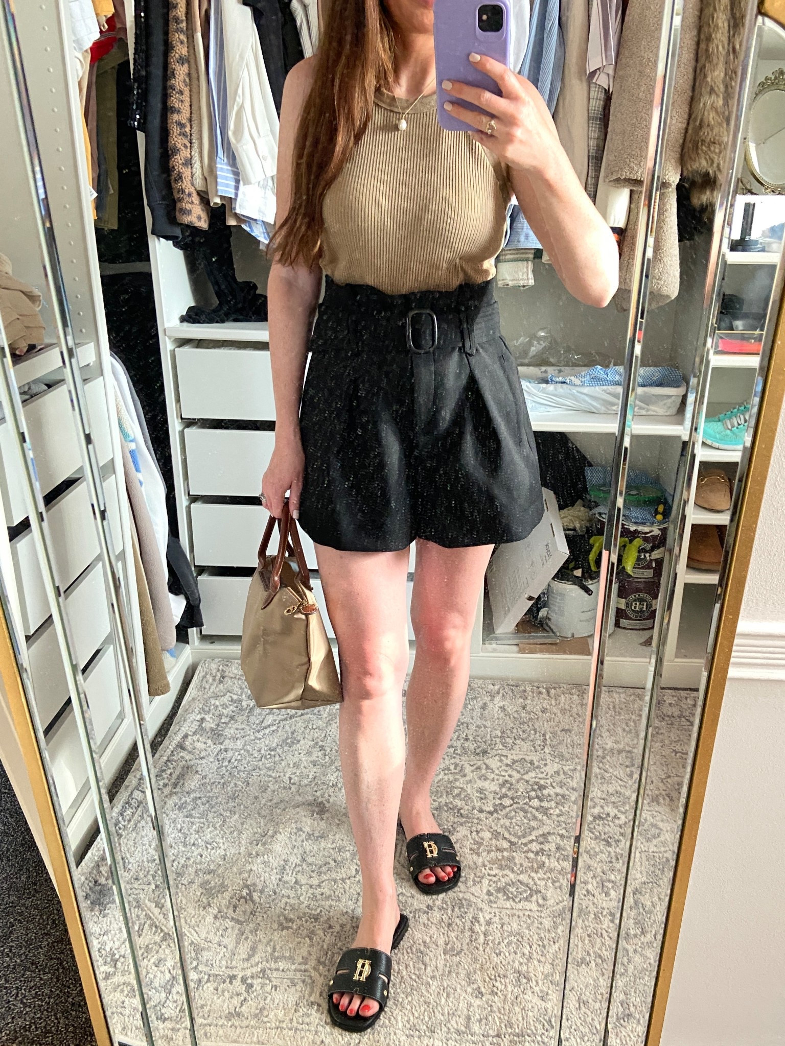 One of my favourite summer looks lately ☀️
These Sézane paperbag shorts are my absolute go-to because they are so flattering with the high waist and belted detail, and they just work with everything. I’ve paired them with my trusty Uniqlo ribbed vest, a staple in my wardrobe that I reach for constantly.

Finished the look with my Holland Cooper slides, I adore the gold hardware detail for adding a touch of polish — and a neutral tote to keep things clean and effortless. Easy, comfortable, and still pulled together and just how I like my summer outfits 🤍

Everything is linked!
#LTKStyle #LTKSummer #SezaneStyle #UniqloBasics #HollandCooper #EffortlessStyle #SummerWardrobe



#LTKStyleTip #LTKSeasonal #LTKOver40