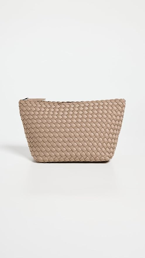 Naghedi Women's Portofino Medium Cosmetic Bag, Cashmere, Tan, One Size | Amazon (US)