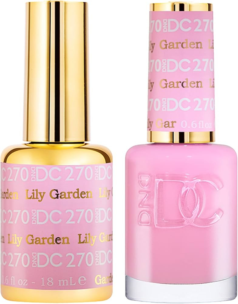 DND DC Gel Polish Set, Pink Collection, UV/LED GelPolish and Air Dry Nail Lacquer, Matching Chip-... | Amazon (US)