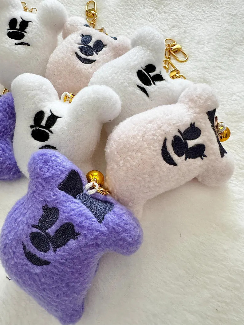 Halloween bag charm/ ghost Mickey charm/ ghost Minnie charm/ Halloween | Etsy (Global)
