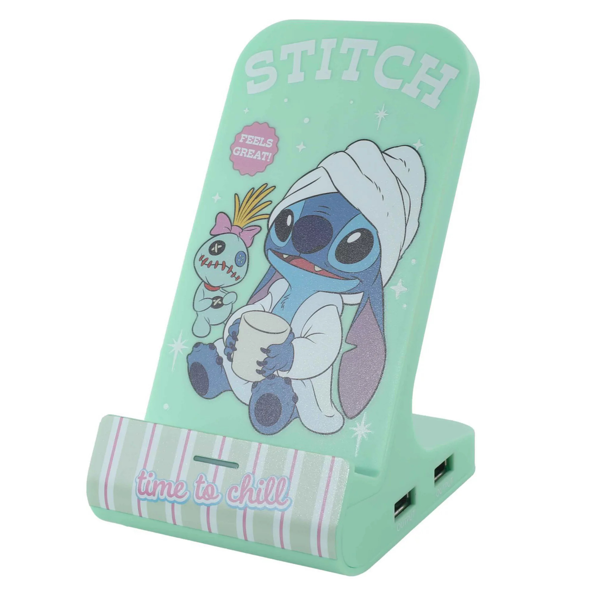 Disney's Stitch & Scrump Time to Chill 15W Wireless Charging Stand | Kohl's