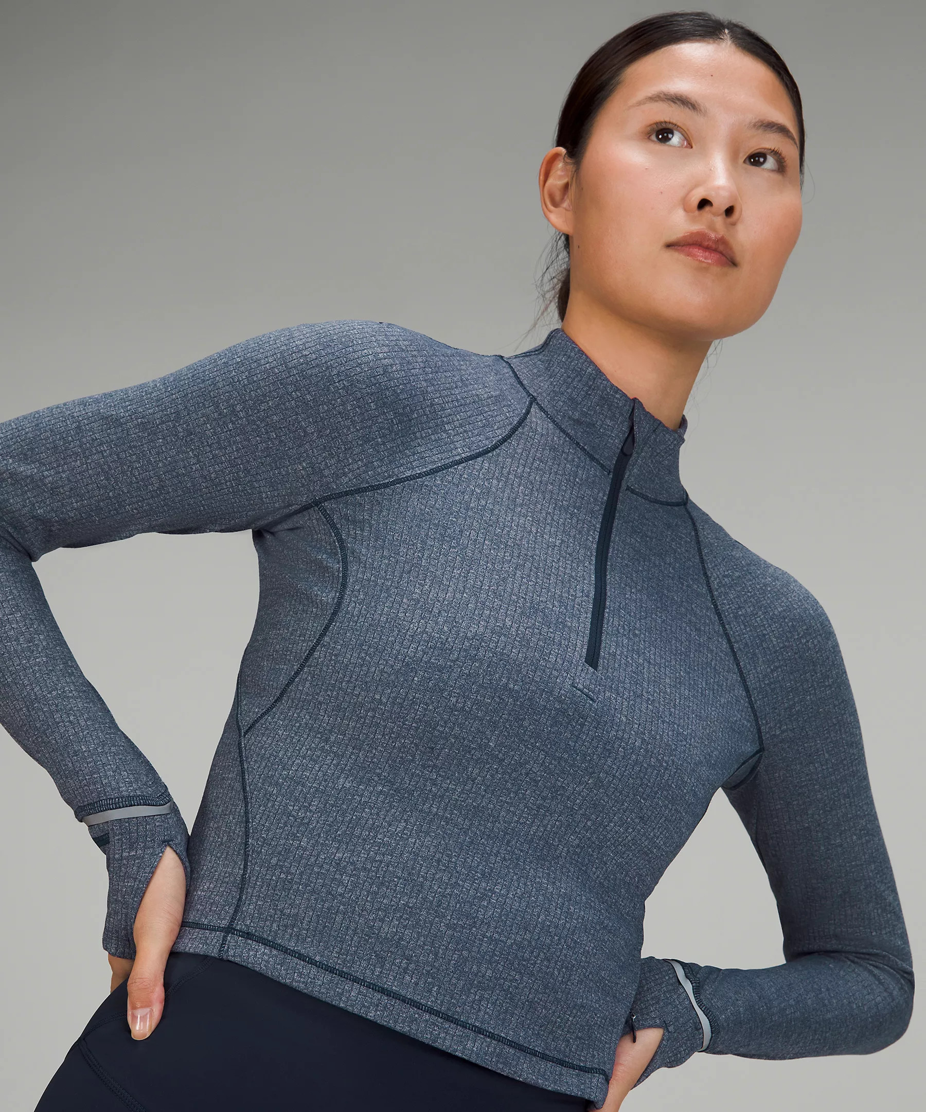 It's Rulu Run Cropped Half Zip | Lululemon (US)