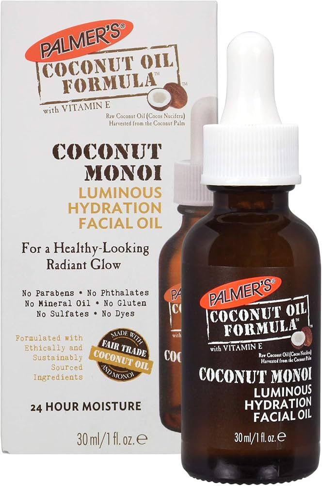 Palmer’s Coconut Oil Formula Coconut Monoi Luminous Hydration Facial Oil, 1 Ounce | Amazon (US)