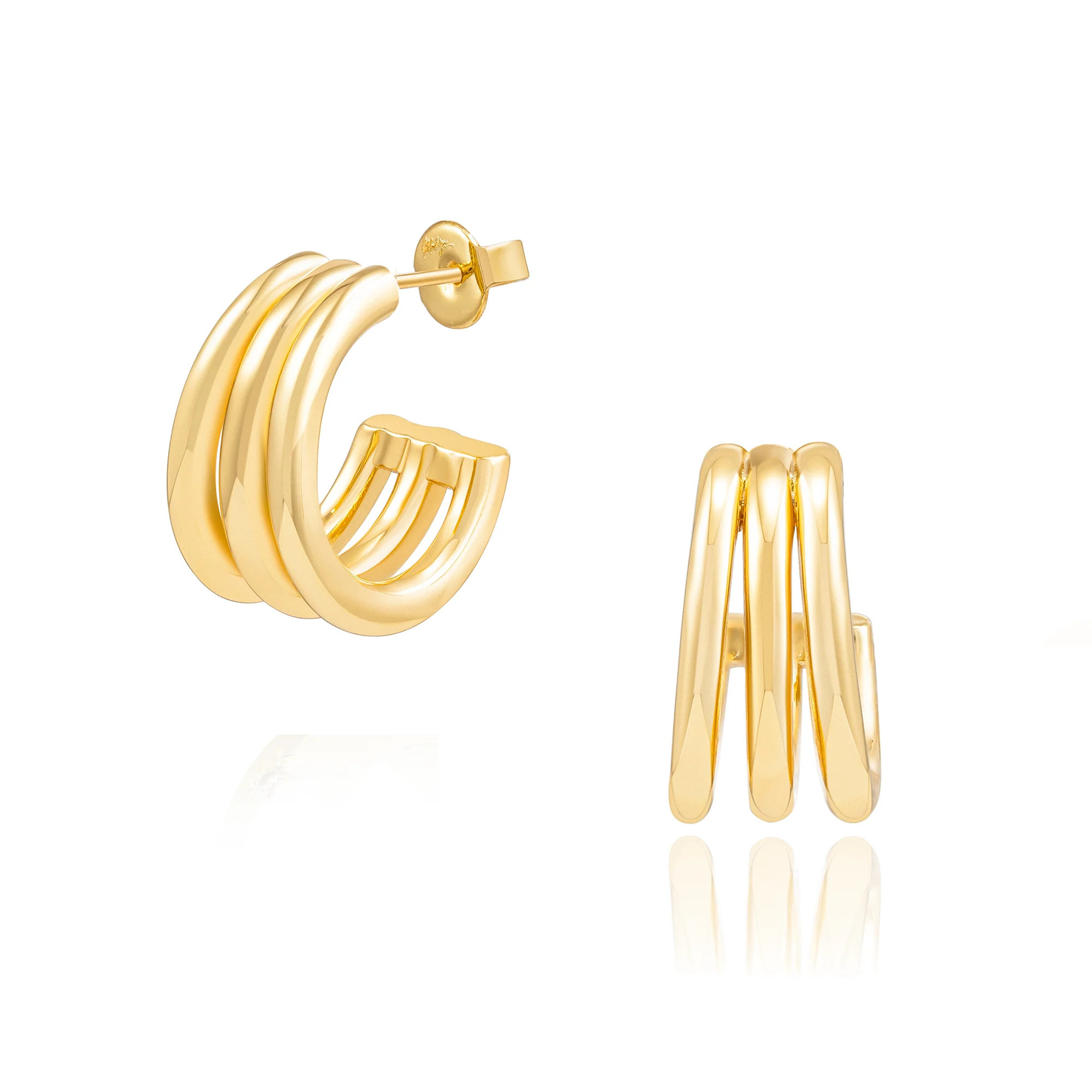 Claudia Trio Hoops | Mod and Jo