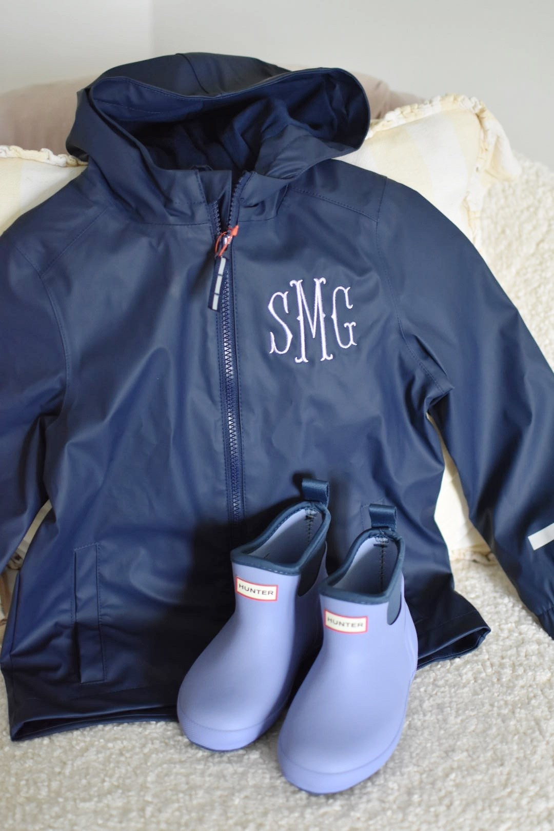 Kids coordinating rain jacket & boots. 💙 The jacket is from Target — the kids and toddler styles run BIG! The hunter booties are from Nordstrom Rack. There are two colors available in toddler sizes!

#LTKSeasonal #LTKKids #LTKSaleAlert