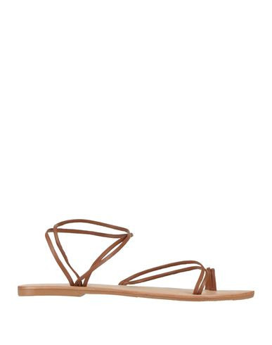 Alex Rivière Studio X Manebí Woman Thong sandal Tan Size 5 Leather | YOOX (US)