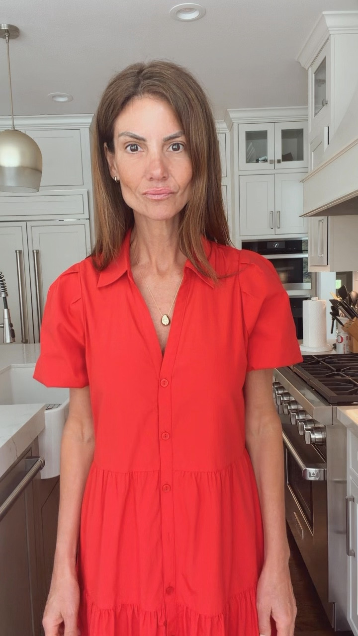 This is one of my favorite dresses, it is available in many colors, perfect for Mother's Day or graduation. You could also wear it as a wedding guest dress for a more casual wedding.  

#LTKootd #LTKMothersDay #LTKWorkwear