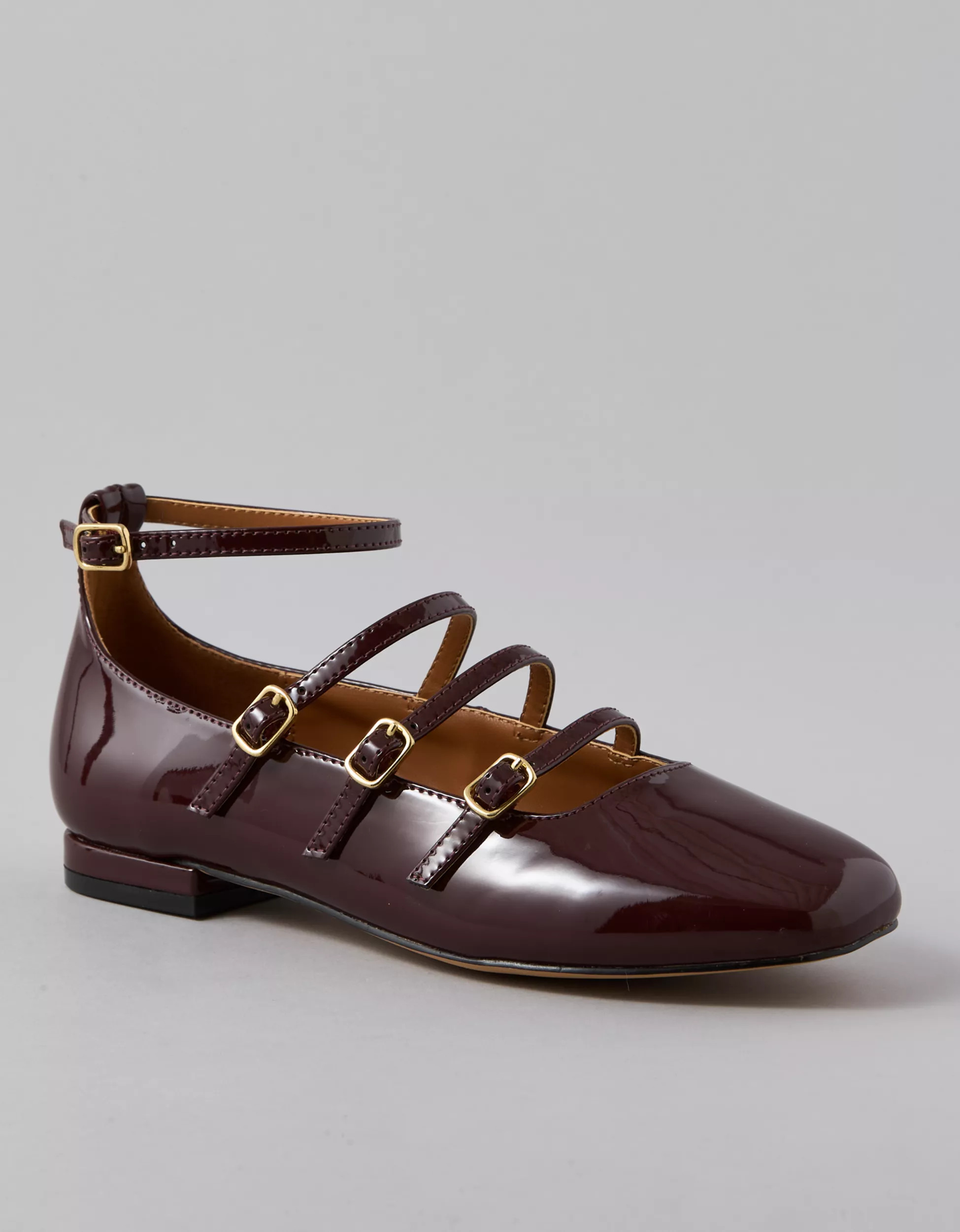 AE Multi-Strap Mary Jane Flat | American Eagle Outfitters (US & CA)