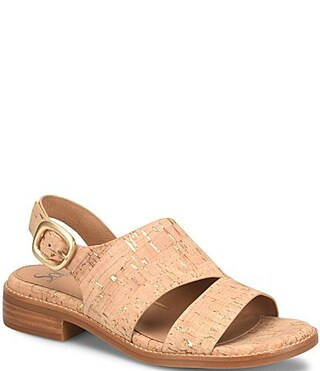Sofft Nivian Cork Modern Wrap Sandals -  10 | Dillard's