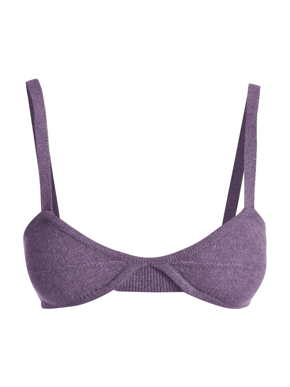 Eda Cashmere Knit Bralette Top | Saks Fifth Avenue
