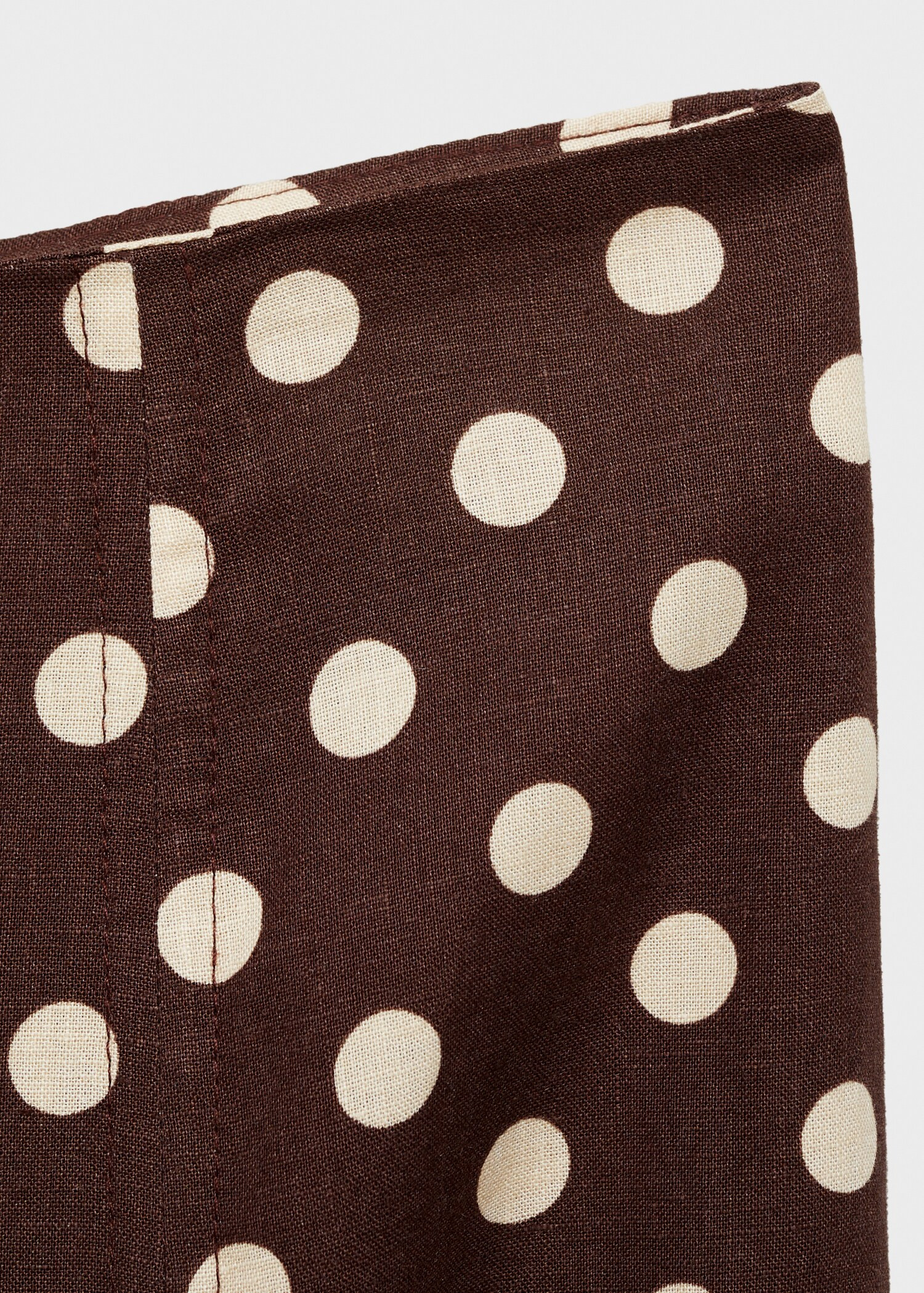 Flared linen skirt with polka dots - Women | MANGO USA | Mango (US/MX/AU)