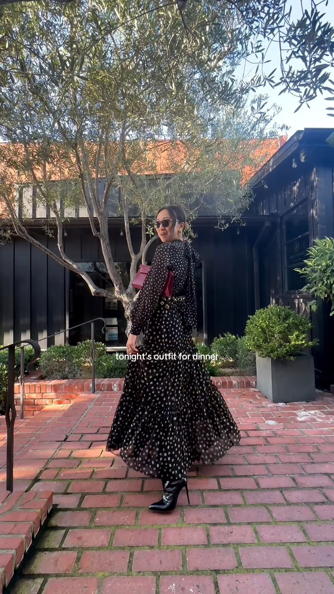 Minimal yet elevated ✨ Obsessed with this polka dot dress — styled with my go-to statement belt for that perfect day-to-night vibe. The gold details just bring it all together 💫

#LTKStyleTip #LTKSeasonal