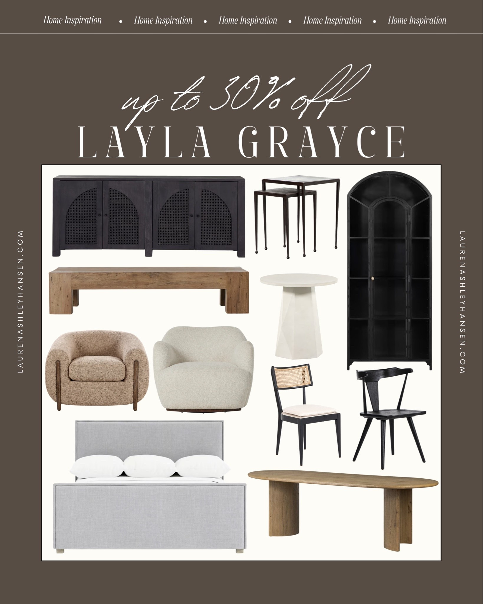 Save up to 30% off at Layla Grayce right now across their site during their big 4th of July sale! The prettiest mix of neutrals with organic texture, high quality materials, and gorgeous designs. All we own and love!

#LTKHome #LTKSaleAlert
