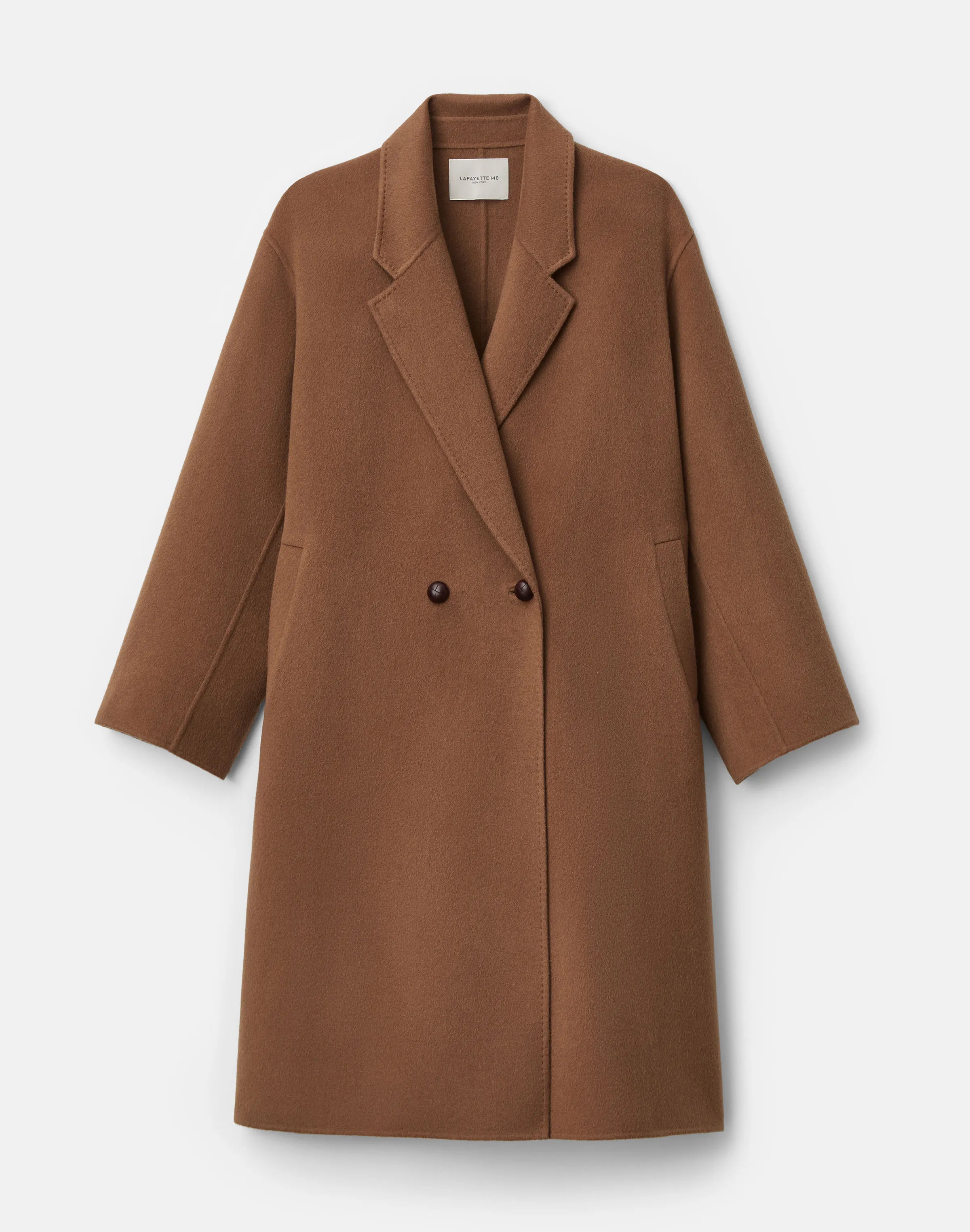 Cashmere Double Face Car Coat | Lafayette 148 New York