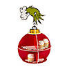 12 3/4" x 20 1/2" Dr. Seuss™ The Grinch Bulb Ornament-Shaped Foam Treat Stand | Oriental Trading Company