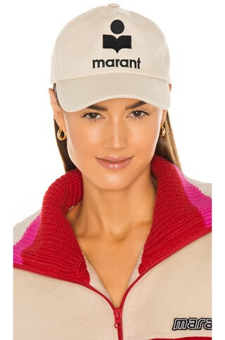 Isabel Marant Tyron Hat & Black in Ecru from Revolve.com | Revolve Clothing (Global)