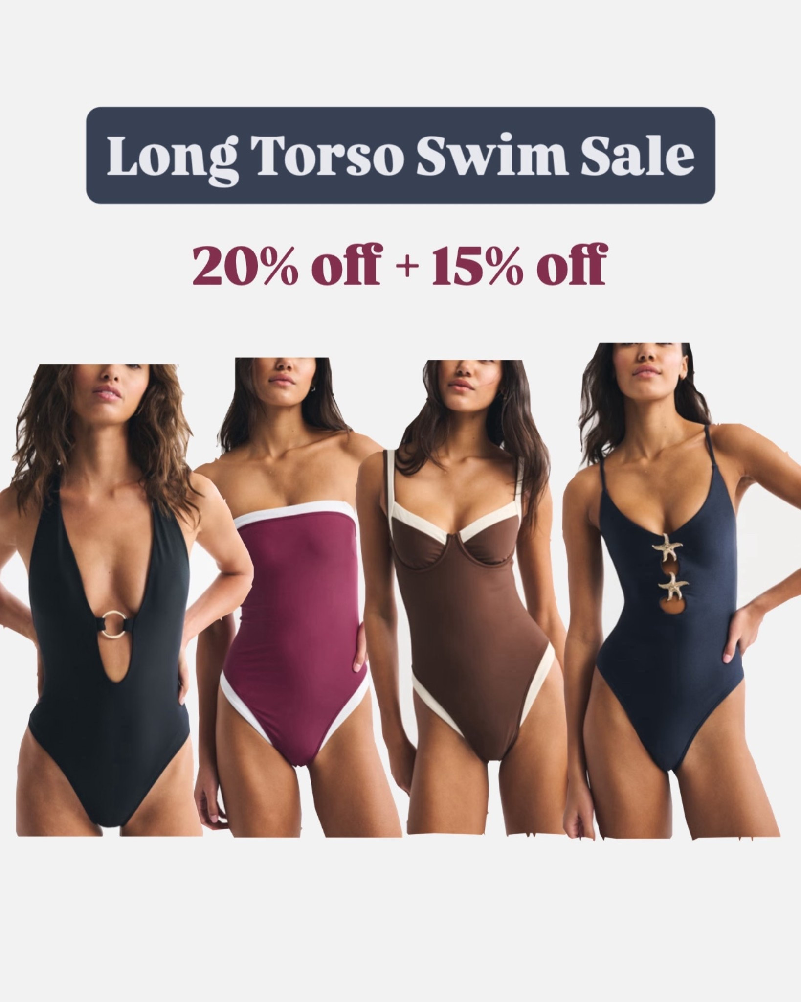 ⚠️code DENIMAF stacks on top of sale prices. 

Tall and long torso, one piece swimwear



#LTKMidsize #LTKTall #LTKTravel