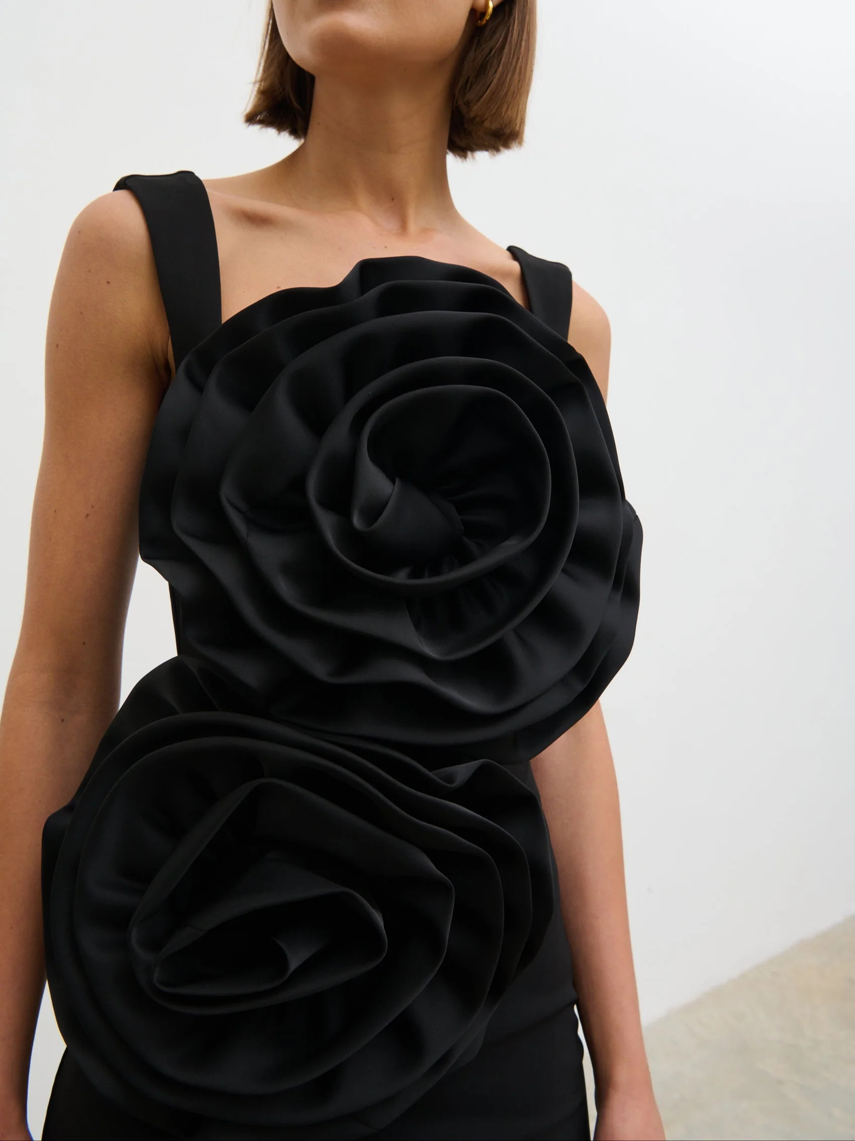 Rowena Corsage Mini Dress | Pretty Lavish (UK)