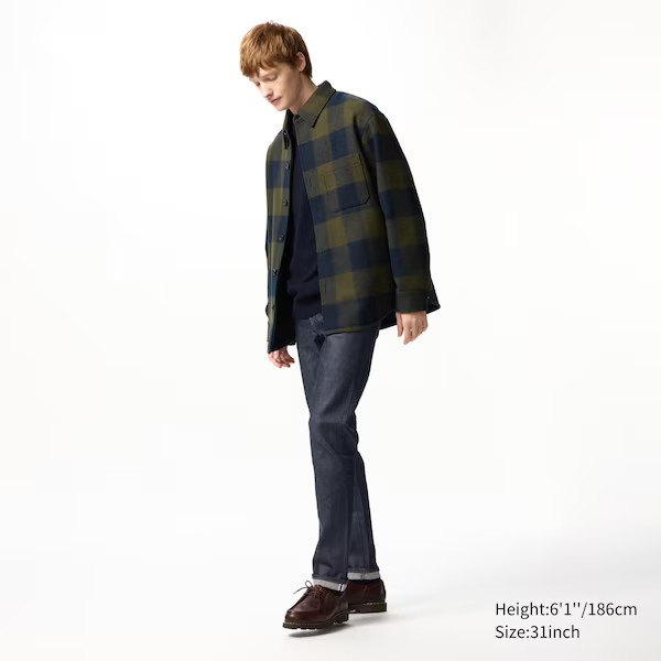 Stretch Selvedge Slim-Fit Jeans | UNIQLO (US)
