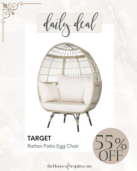 Shop Target Patio deals! 55% OFF EGG CHAIR