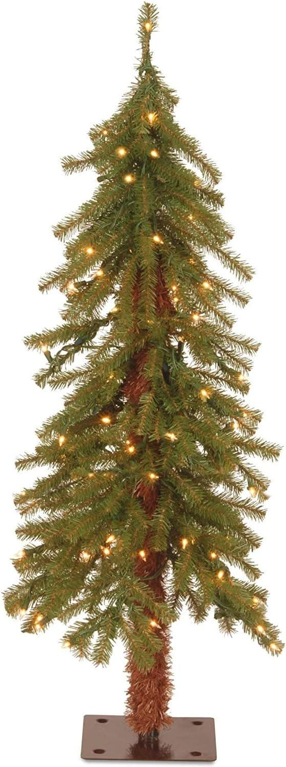 National Tree Company 3ft Pre-Lit Hickory Cedar Mini Christmas Tree | Amazon (US)