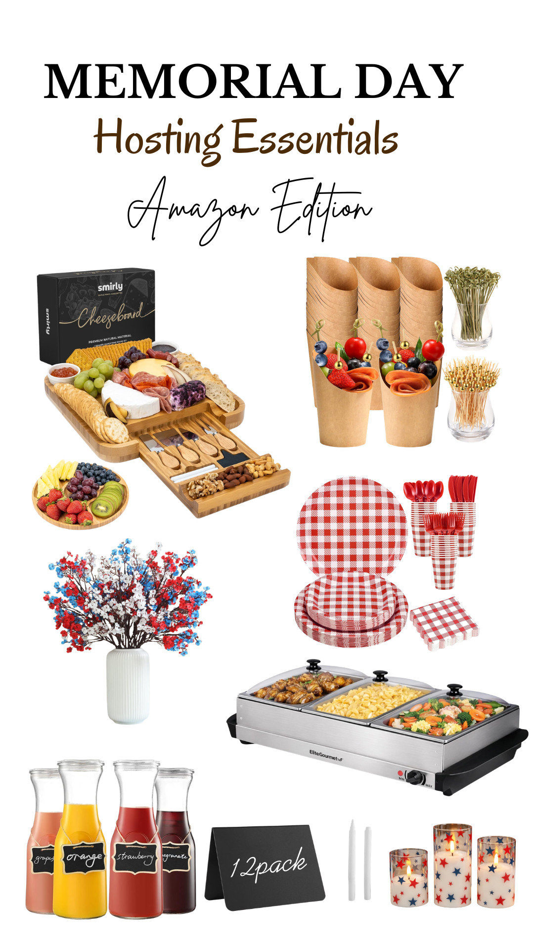 Memorial Day hosting setup from @Amazon ✨ Found so many affordable entertaining essentials that make hosting easier but still feel cute and put together.

#AmazonFinds #MemorialDay #HostingEssentials #AmazonHome #SummerHosting #PatioSeason #EntertainingAtHome #CharcuterieBoard #PartyHosting #LTKHome #LTKFinds #SummerEntertaining #HostingIdeas 

 #LTKActive #LTKU #LTKHome