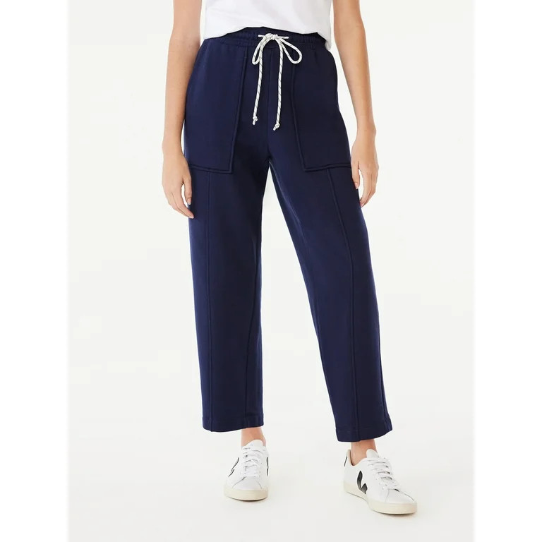 Free Assembly Women's Patch Pocket Sweatpants, 25” Inseam, Sizes XS-XXXL - Walmart.com | Walmart (US)