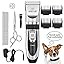 oneisall Dog Shaver Clippers Low Noise Rechargeable Cordless Electric Quiet Hair Clippers Set for... | Amazon (US)