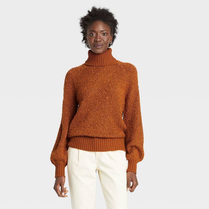 Women's Turtleneck Pullover Sweater - Who What Wear™ | Target