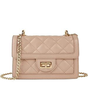 SG SUGU Small Quilted Crossbody Bag, Trendy Designer Mini Shoulder Bag, Phone Wallet Purse for Wo... | Amazon (US)