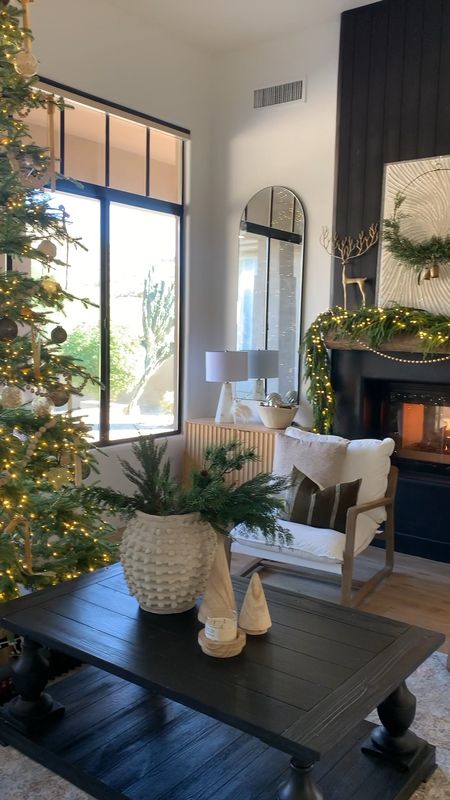 Christmas home tour 
Christmas decor 
Holiday home 
Home decor 

#LTKhome #LTKunder100 #LTKunder50