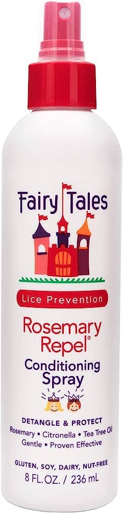 Fairy Tales Rosemary Repel Daily Kid Conditioning Spray for Lice Prevention, 8 Fl. Oz (Pack of 1) | Amazon (US)