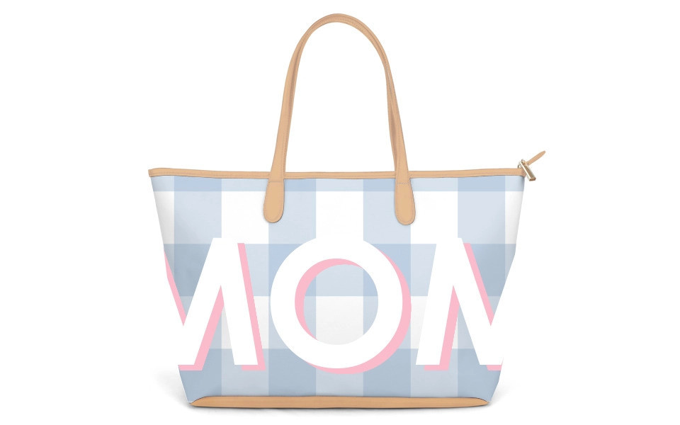 St. Anne Diaper Bag - Printed Monogram $230 | Barrington Gifts