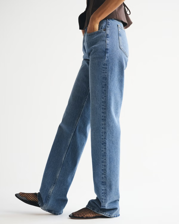High Rise 90s Relaxed Jean | Abercrombie & Fitch (US)