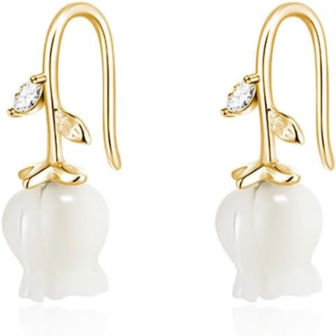 Reffeer Solid 925 Sterling Silver Flower Crawler Cuff Earrings Wraps for Women Teens Flower Wrap ... | Amazon (US)