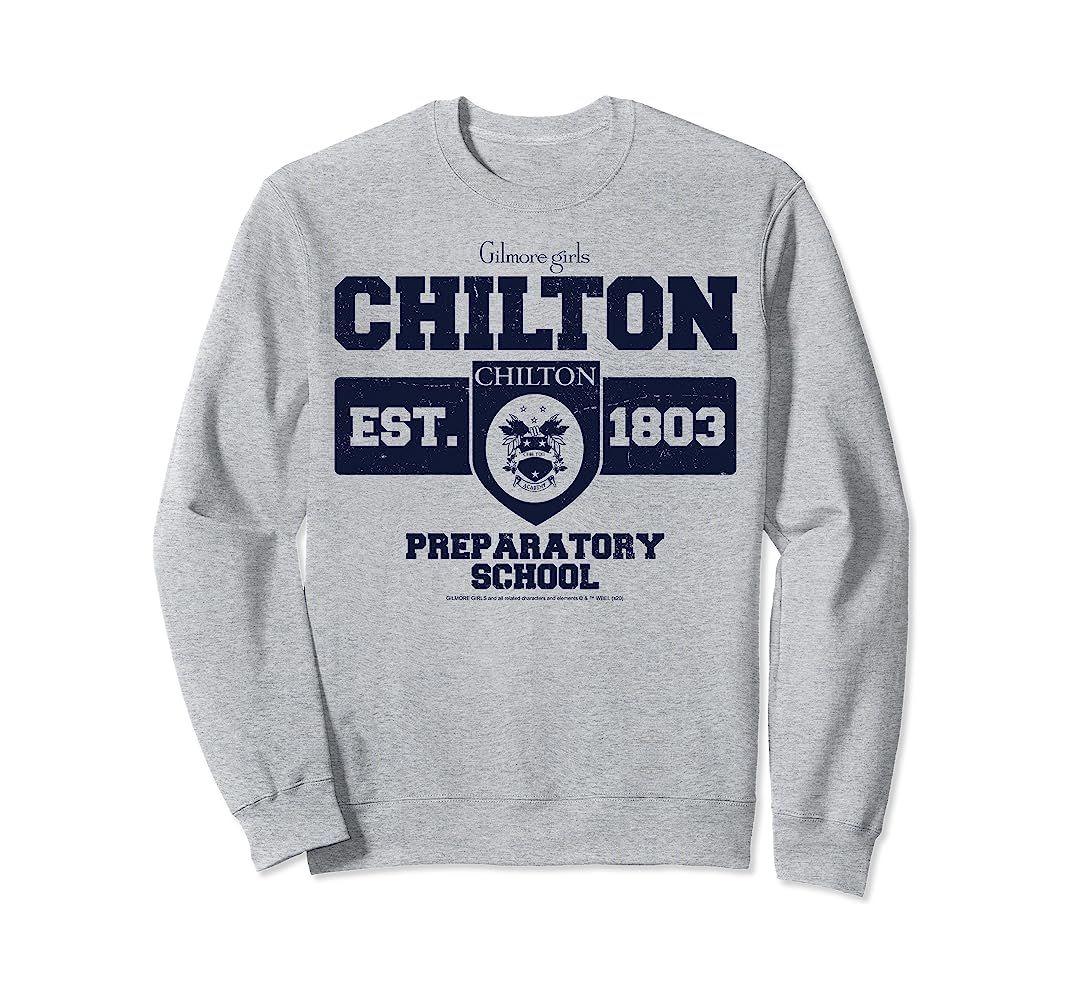 Gilmore Girls Chilton Preparatory School Est. 1803 Sweatshirt | Amazon (US)