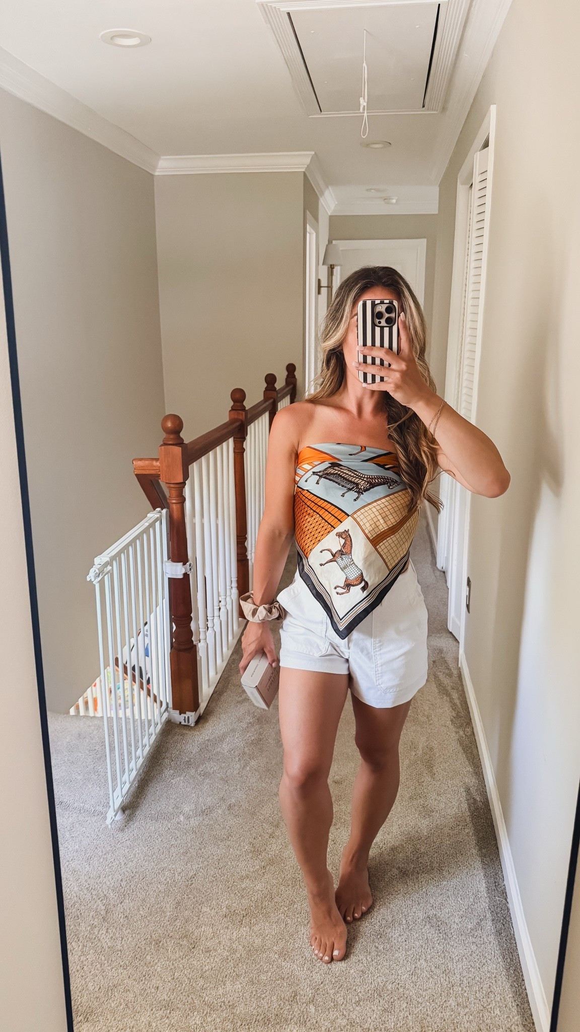 Easy summer looks are my favorite—effortless, elevated, and perfect for warm days. ☀️ A scarf top and white shorts will always be a chic combo. 🤍✨

Exact links below 🤍
✨DM me on IG @itsnicoleharris_ for earring link🤍

#SummerStyle #EasySummerOutfit #ScarfTopOutfit #WhiteShortsOutfit #SummerFashion #VacationStyle #ResortWear #EffortlessStyle #NeutralStyle #ChicSummerLook #CasualSummerOutfit #SummerOOTD #LTKStyle #LTKFashion #EverydayStyle #MinimalStyle #VacationOutfit

#LTKootd #LTKPetite

#LTKootd #LTKgrwm #LTKPetite