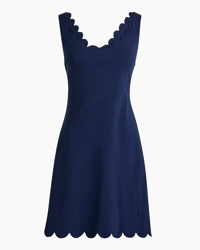 Scalloped active dress | J.Crew Factory