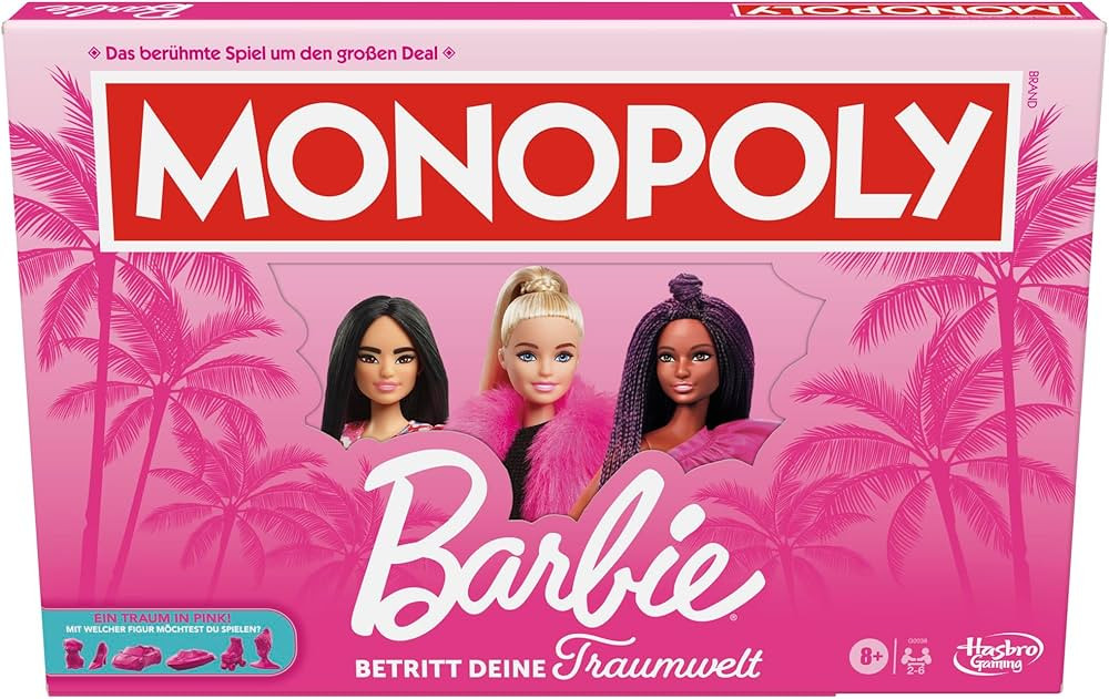 Monopoly Barbie Edition Board Game | Amazon (US)