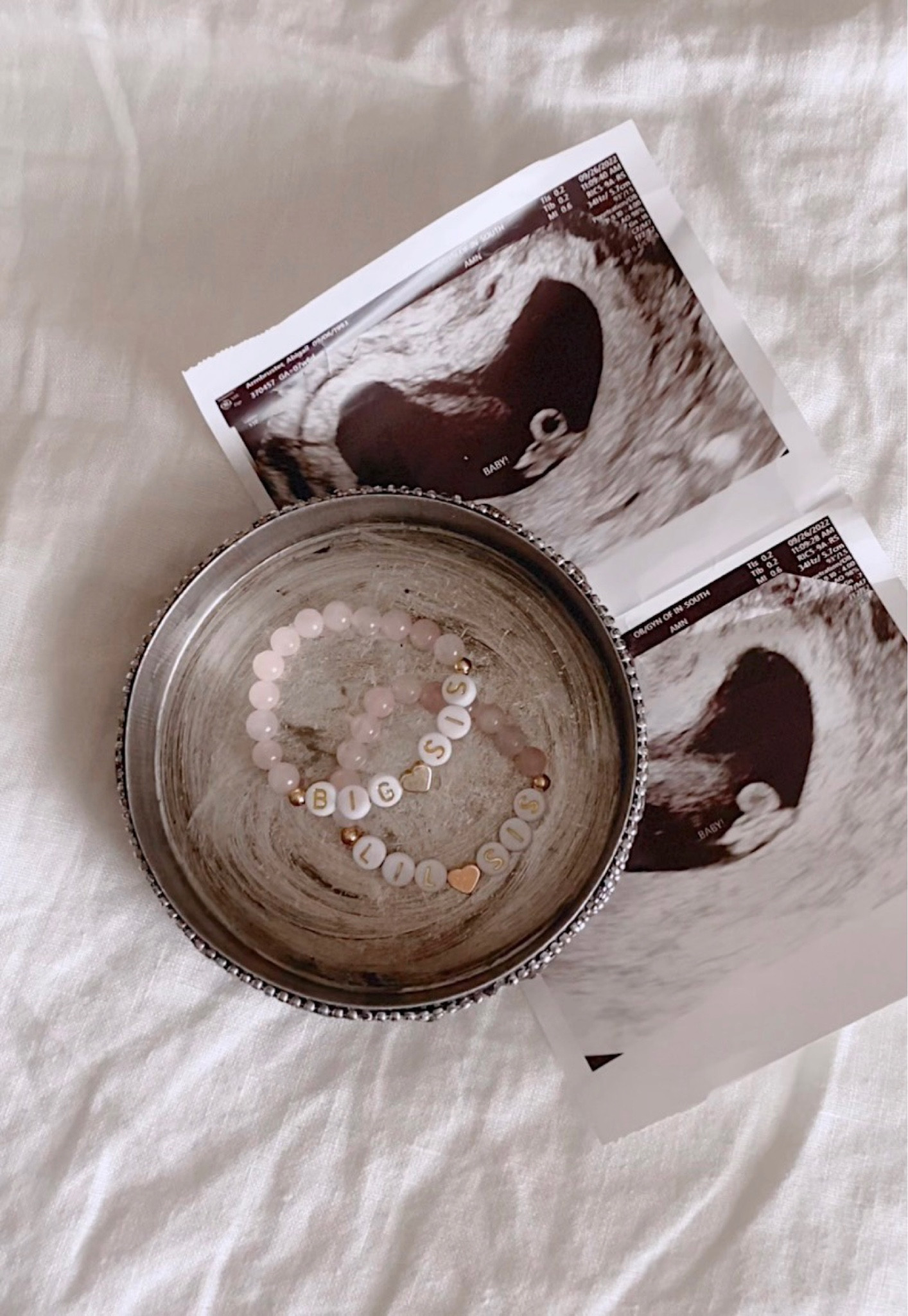 Matching sister bracelets 🫶🏻 they come in size newborn and up! 

#LTKbaby #LTKkids