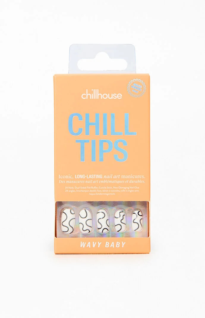 Chillhouse Chill Tips Wavy Baby Press-On Nails in Assorted | PacSun