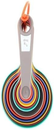 Farberware Measuring Cups and Spoons Set, 12-Piece Rainforest Collection with Color-Coded Nesting... | Amazon (US)