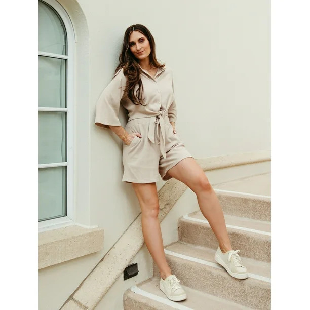 Label Rail x CheapChicFinds Women's Waffle Jersey Shorts | Walmart (US)