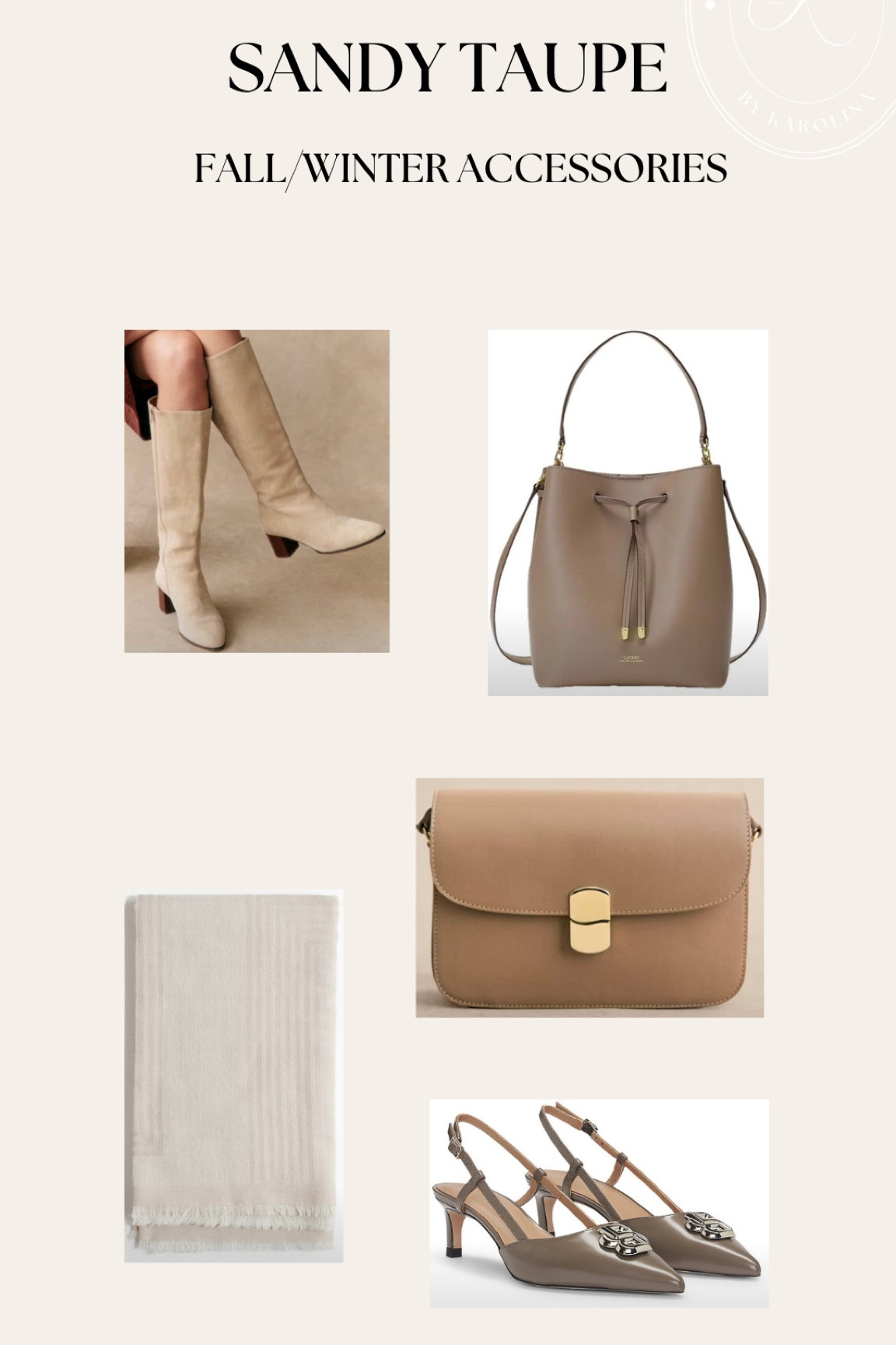 Taupe Accessories

#LTKStyleTip #LTKSeasonal #LTKFallSale